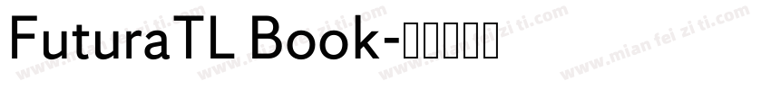 FuturaTL Book字体转换